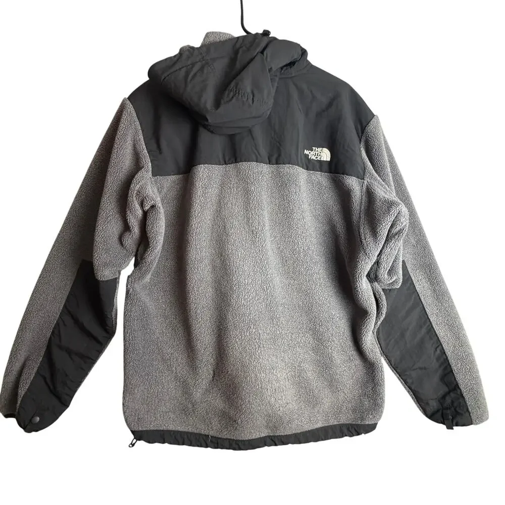 The North Face Denali Hoody Men's Large Gray Fleece Full‎ Zip Jacket